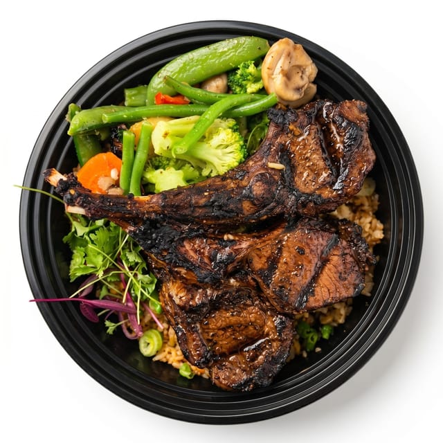 Lamb Chop Fried Rice.