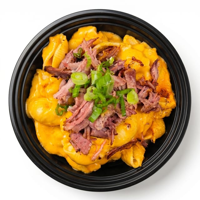 Smoked Turkey Mac & Cheese.