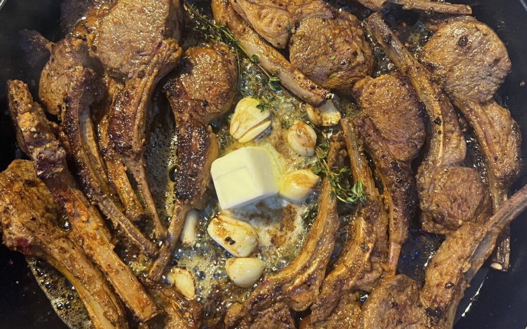 Chef Le bamas lamb chop